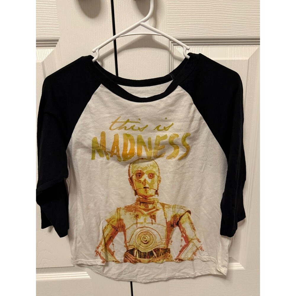 Star Wars  C3PO ringer Tee This is Madness S